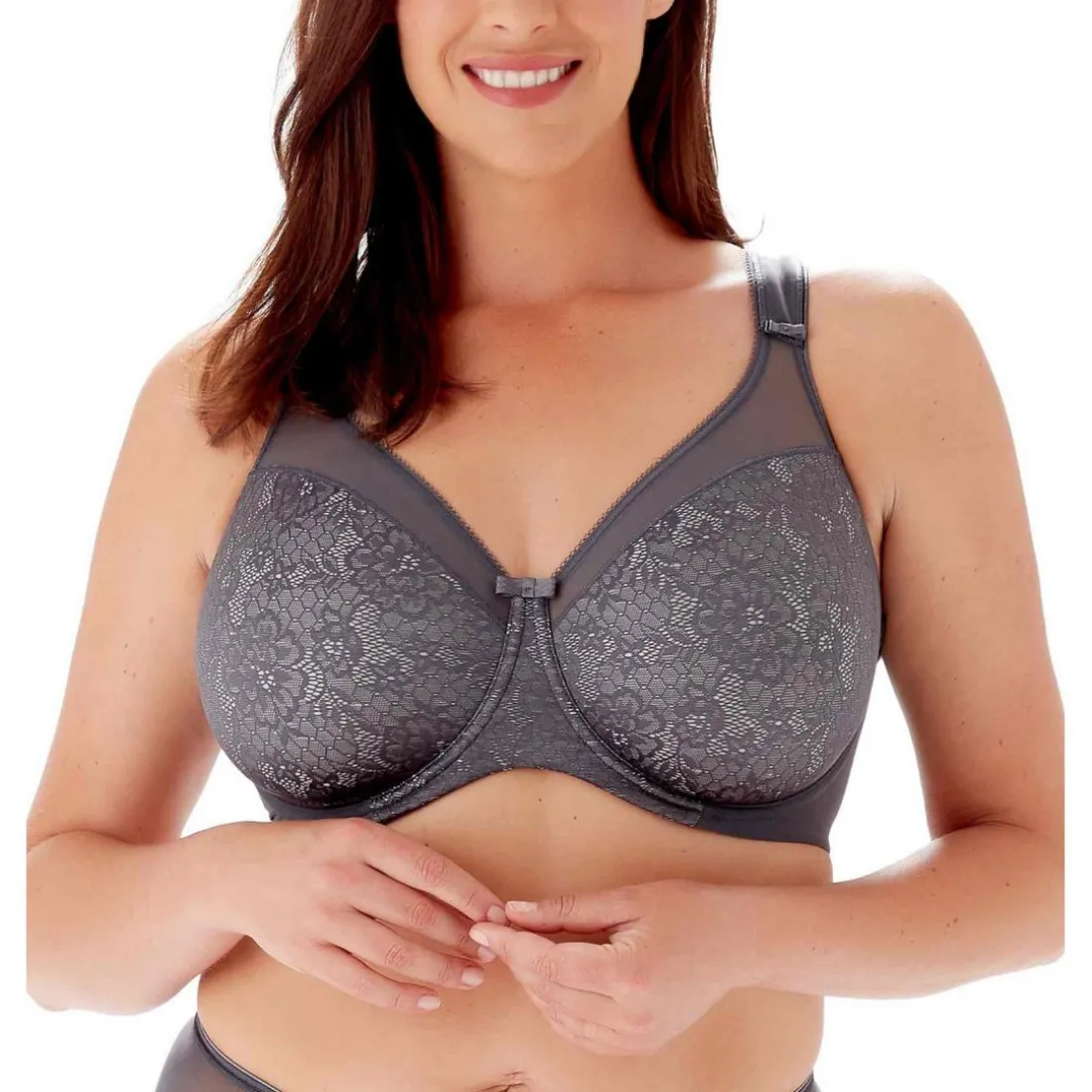 Soutien-gorge minimiseur armatures - Gris