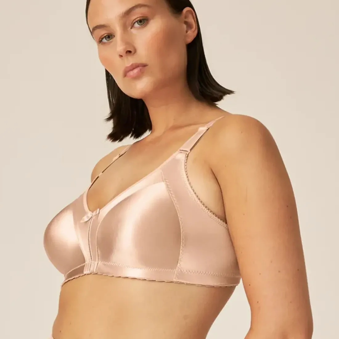 Soutien-gorge minimiseur souple - Beige clair