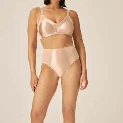 Soutien-gorge minimiseur souple - Beige clair