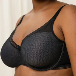 Soutien-gorge minimizer armatures noir Infinite Sensation W01