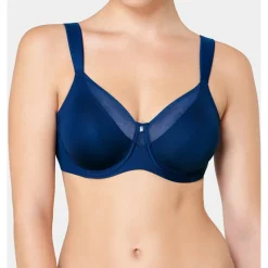 Soutien-gorge minimizer bleu