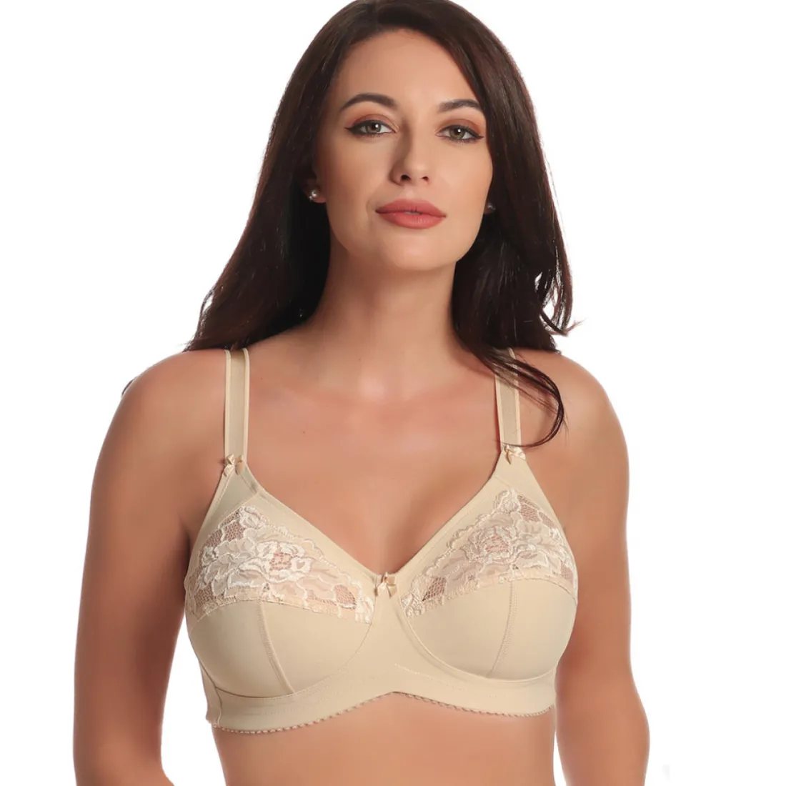 Soutien-gorge modelant sans armature beige