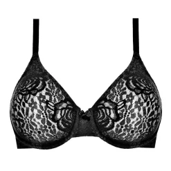 Soutien-gorge moulé noir-Wacoal