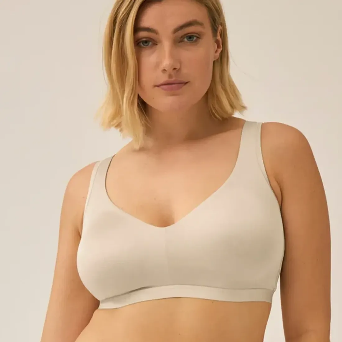 Soutien-gorge moulé sans armatures Ecru
