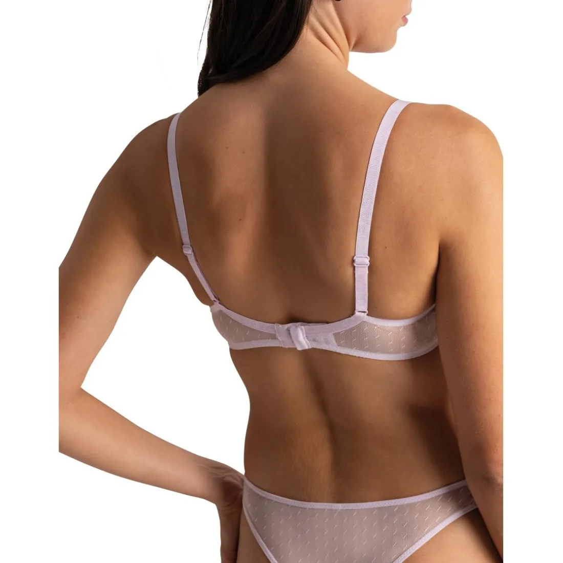 Soutien-gorge paddé à armatures - Lilas violet
