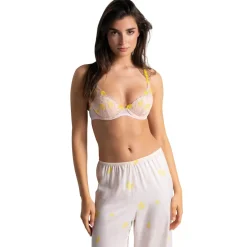 Soutien-gorge plongeant - Rose