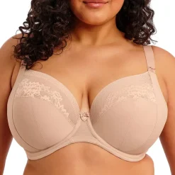 Soutien-Gorge Plongeant - STRETCH Sahara beige