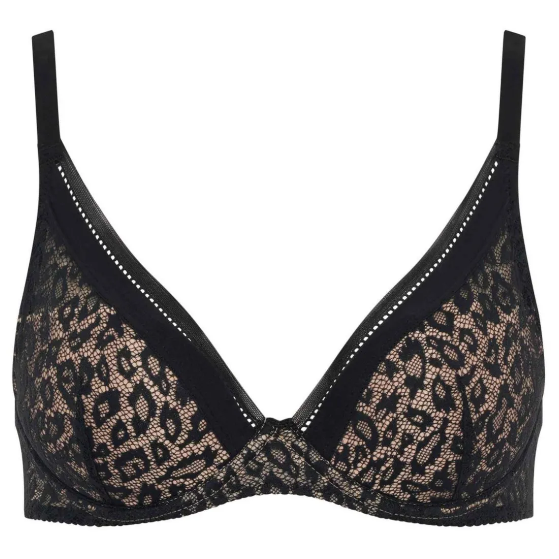 Soutien-gorge Plongeant Armatures - Noir NICOLE Passionata
