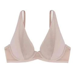 Soutien-gorge plongeant armatures - Rose