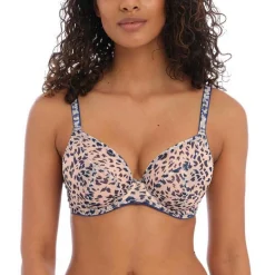 Soutien-gorge plongeant armatures - multicolore Freya