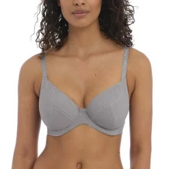 Soutien-gorge plongeant armatures - Gris FREYA CHILL en nylon
