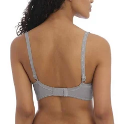 Soutien-gorge plongeant armatures - Gris FREYA CHILL en nylon