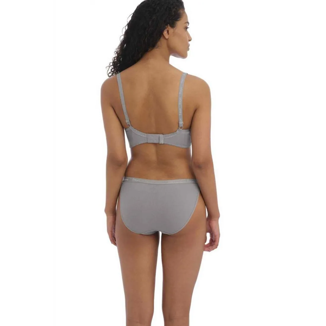 Soutien-gorge plongeant armatures - Gris FREYA CHILL en nylon