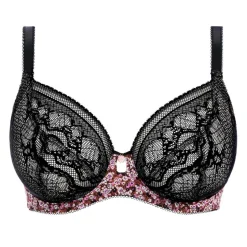 Soutien-gorge plongeant armatures - Noir INFINITY FIELDS