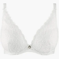 Soutien-gorge plongeant armatures - Rose