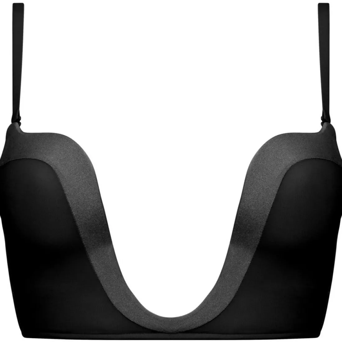 Soutien-gorge plongeant armatures noir