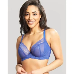 Soutien-Gorge Plongeant armatures Bleu