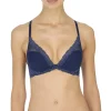 Soutien-gorge plongeant armatures - Natori Bleu