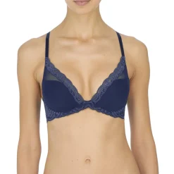 Soutien-gorge plongeant armatures - Natori Bleu
