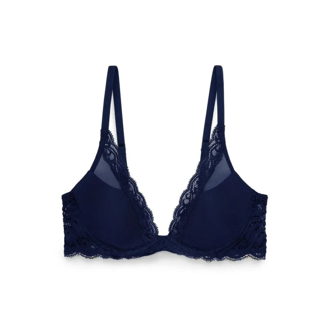 Soutien-gorge plongeant armatures - Natori Bleu