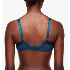 Soutien-gorge plongeant armatures - Bleu Passionata