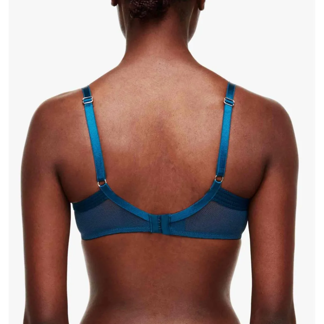 Soutien-gorge plongeant armatures - Bleu Passionata