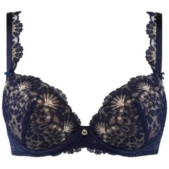 Soutien-gorge Plongeant Armatures - Bleu