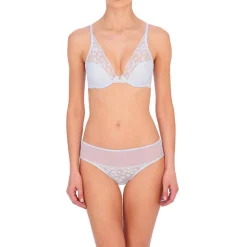 Soutien-gorge plongeant armatures - Natori Bleu en nylon