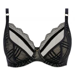Soutien-gorge plongeant armatures - Noir FREYA FATALE
