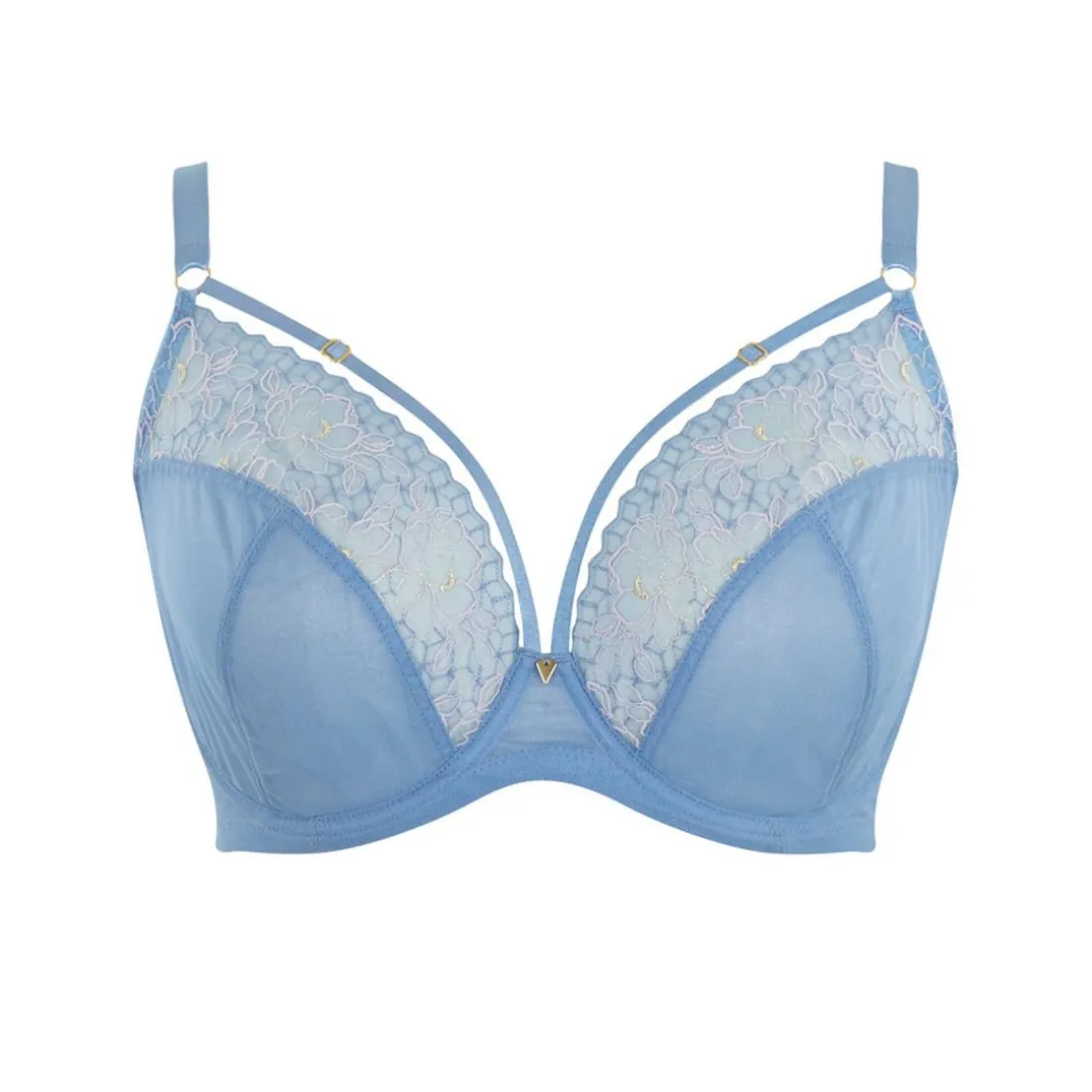 Soutien-Gorge Plongeant armatures Bleu Cléo by Panache
