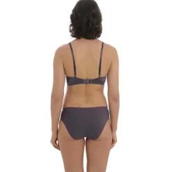 Soutien-gorge plongeant armatures Gris Wacoal Lingerie en nylon