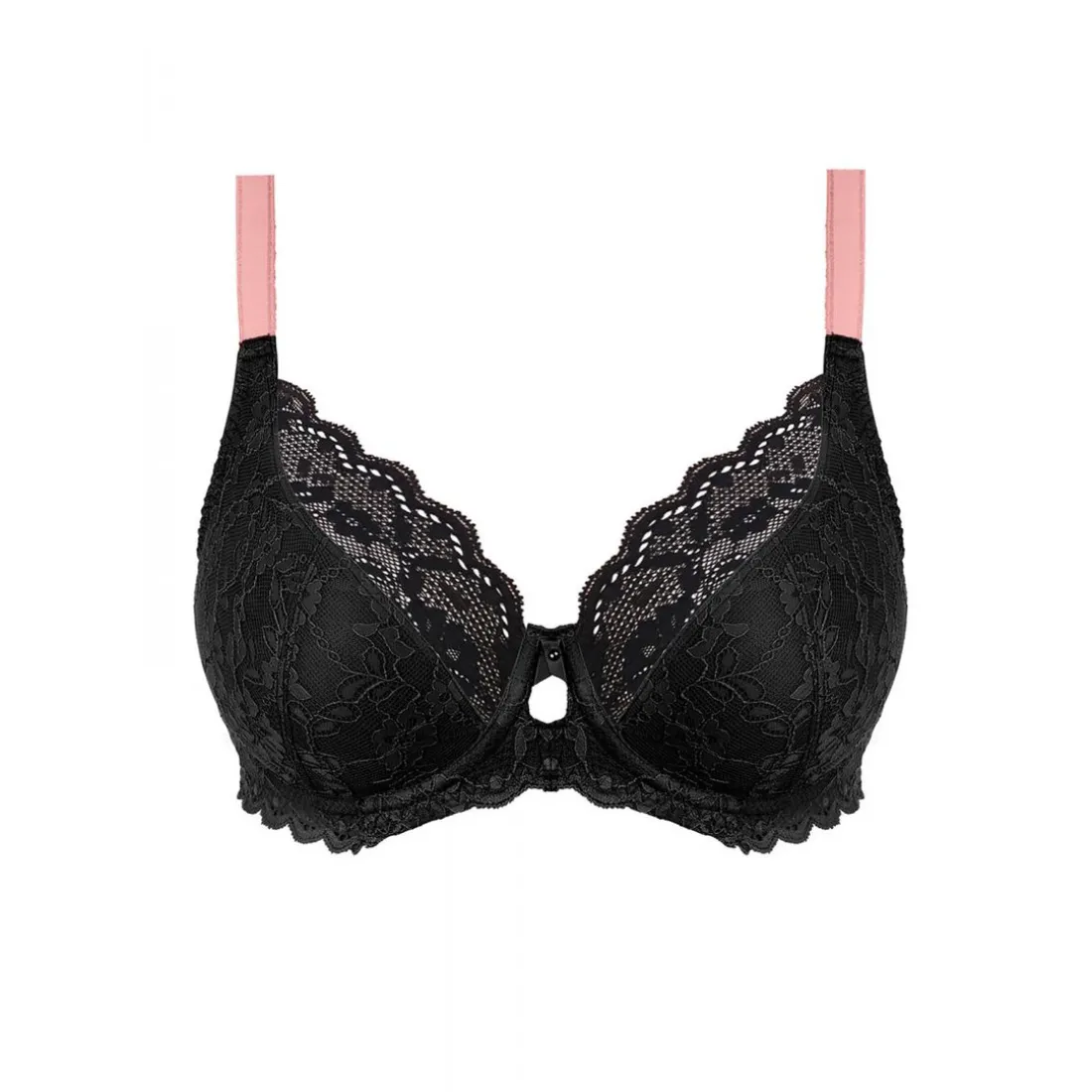Soutien-gorge plongeant armatures - Noir Freya
