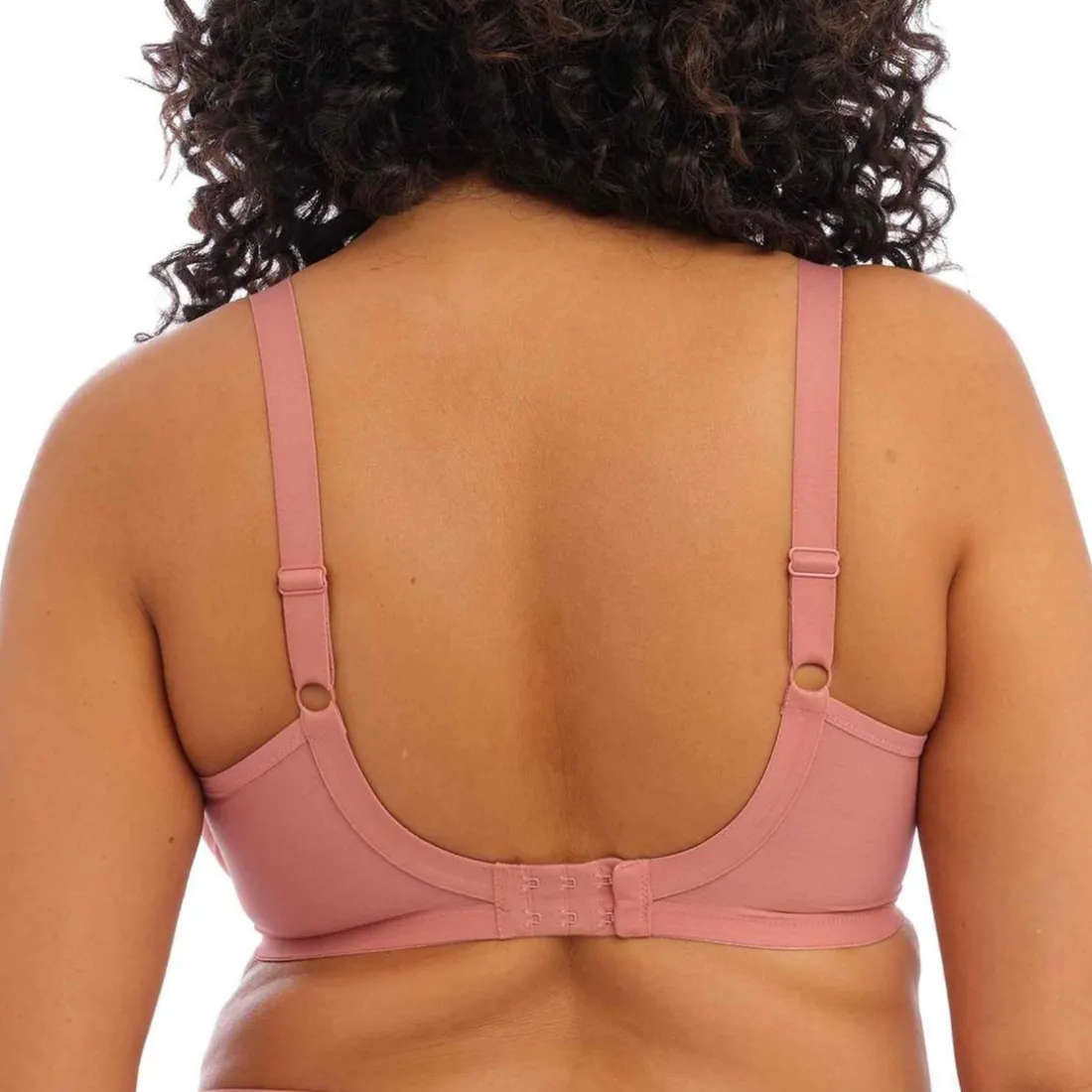 Soutien-gorge plongeant armatures en Tulle et Broderie à Motifs Tatoo - Rose - Elomi