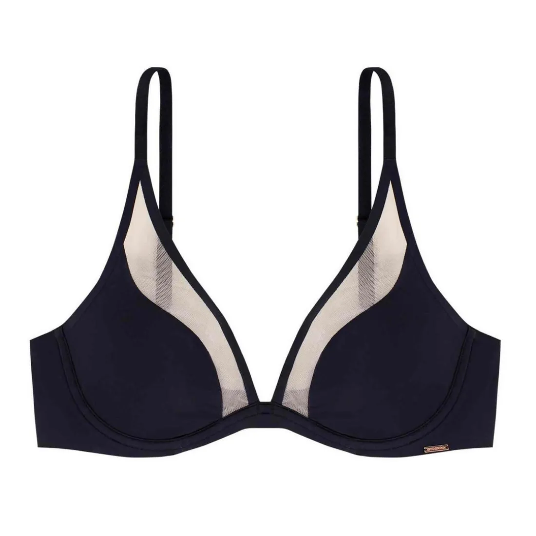 Soutien-gorge plongeant armatures - Dorina Noir