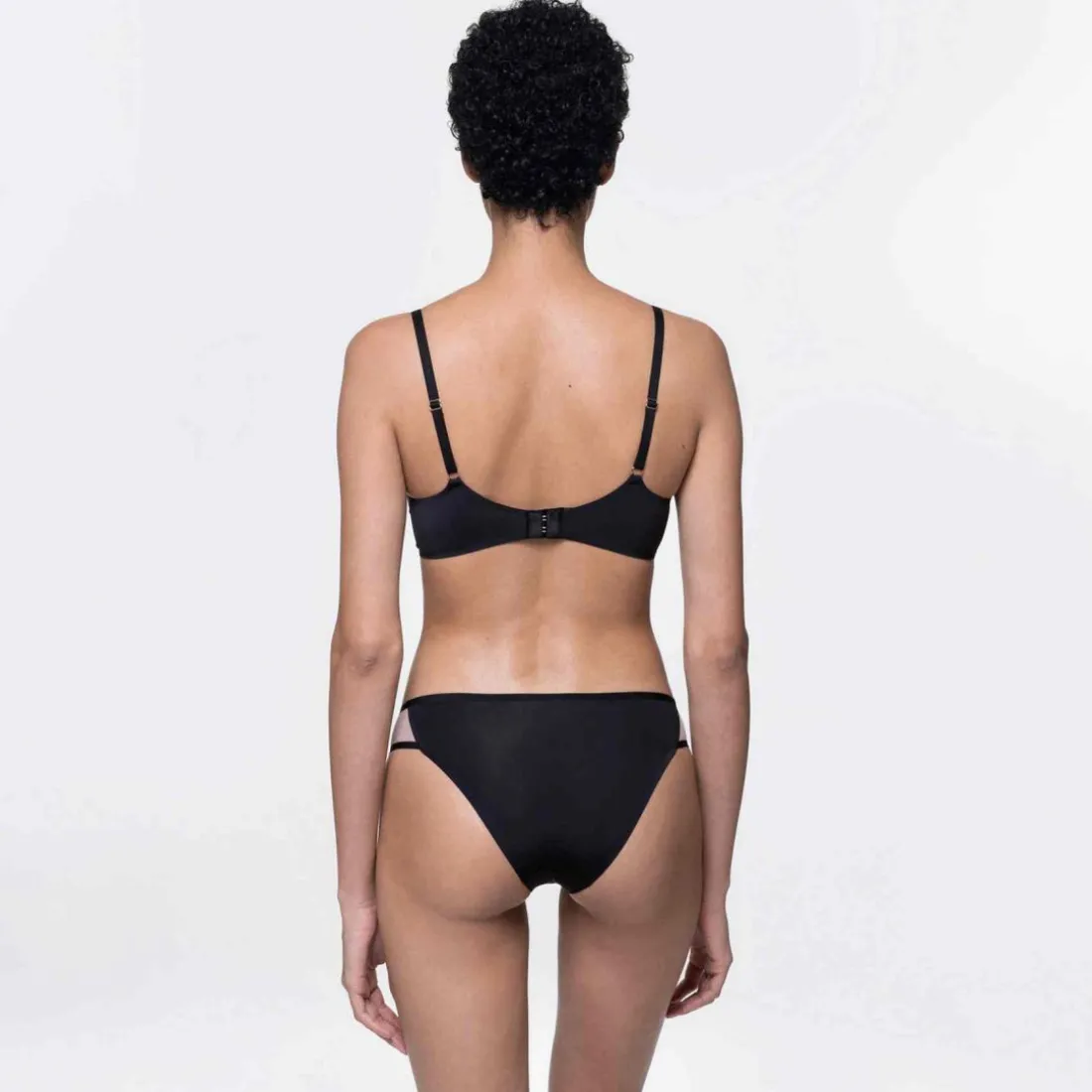 Soutien-gorge plongeant armatures - Dorina Noir