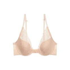 Soutien-gorge plongeant armatures - Natori Rose en nylon