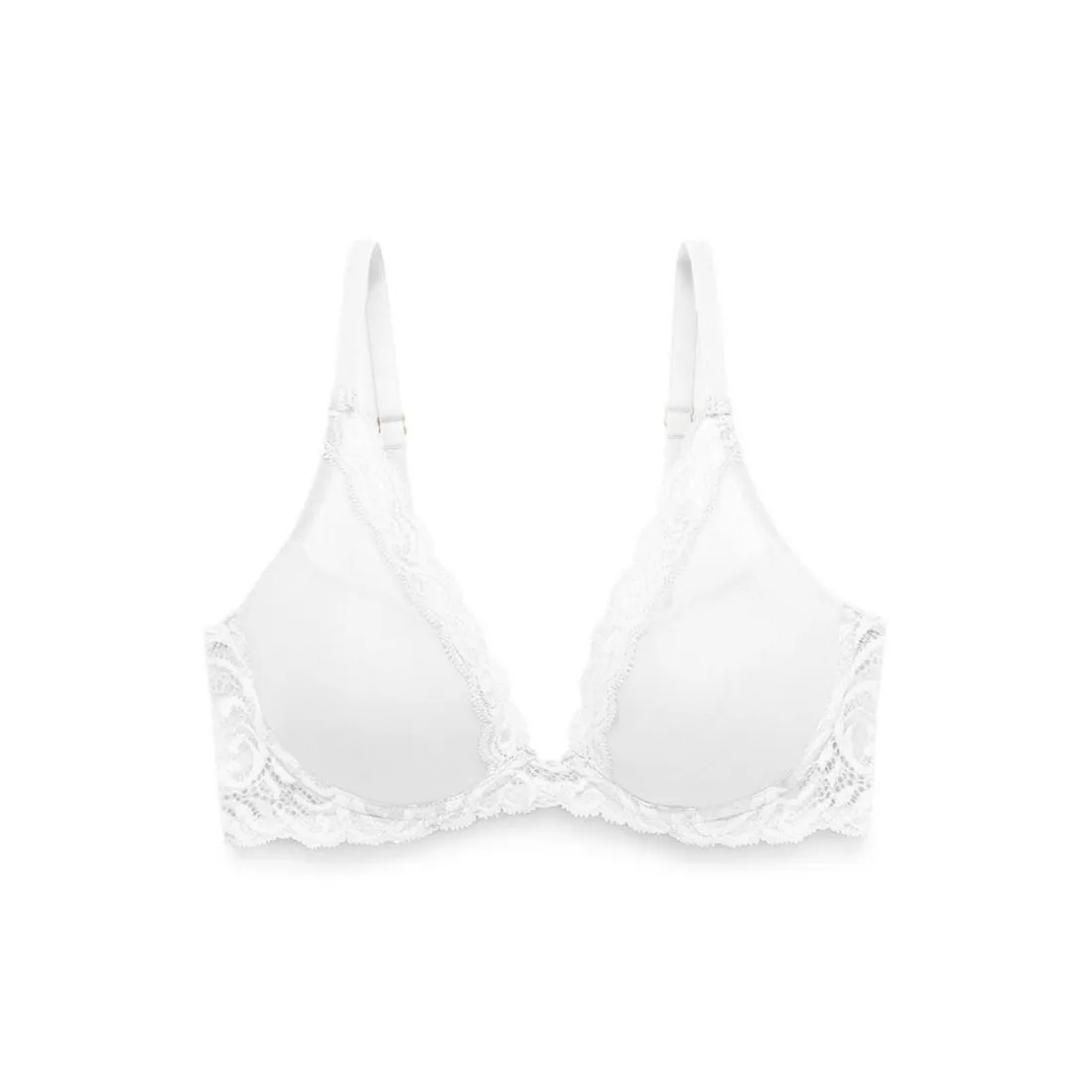 Soutien-gorge plongeant armatures - Natori Blanc
