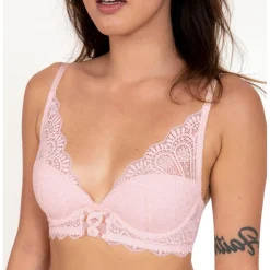 Soutien-gorge plongeant armatures Dorina Rose