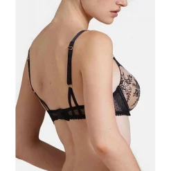 Soutien-gorge plongeant armatures Noir