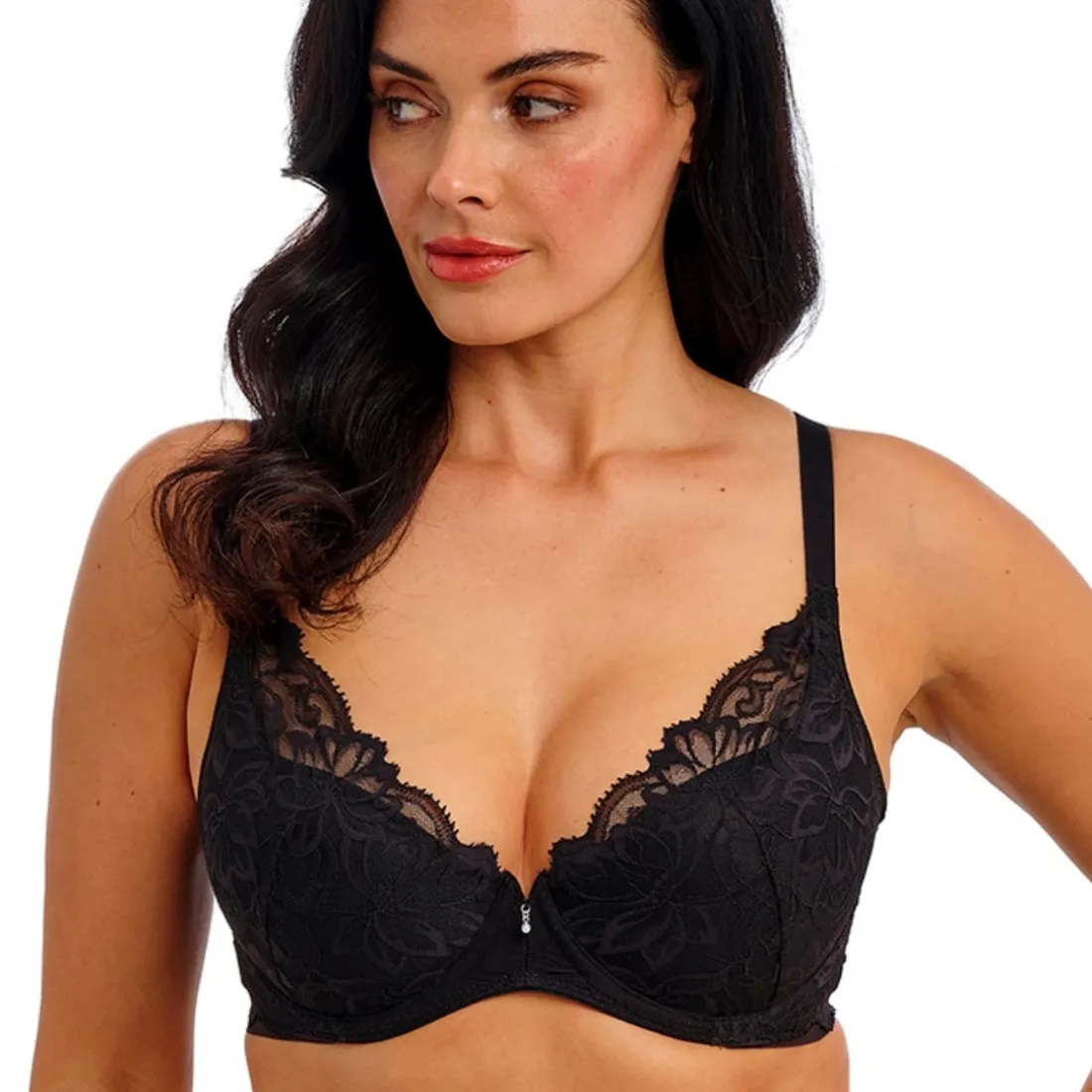 Soutien-Gorge Plongeant black noir