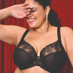 Soutien-Gorge Plongeant black noir