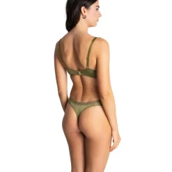 Soutien-gorge plongeant Gardenia vert