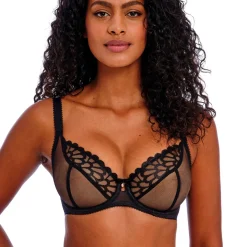 soutien-gorge Plongeant noir