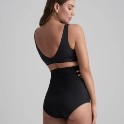 Soutien-gorge plongeant sans armatures invisible Noir Bye Bra