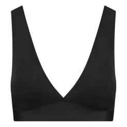Soutien-gorge plongeant sans armatures invisible Noir Bye Bra