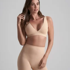 Soutien-gorge plongeant sans armatures invisible Beige Bye Bra