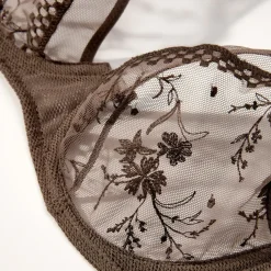 Soutien-gorge plongeant Suzy gris