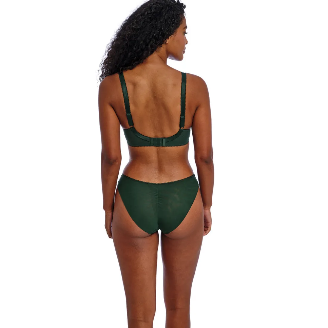 soutien-gorge Plongeant vert émeraude