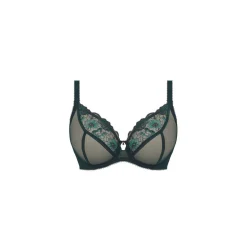 soutien-gorge Plongeant vert émeraude