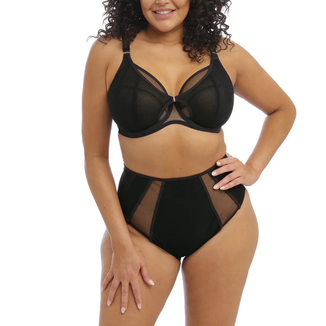 Soutien-gorge Plunge noir